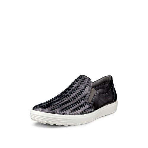 Ecco soft fashion 7 woven slip on womens