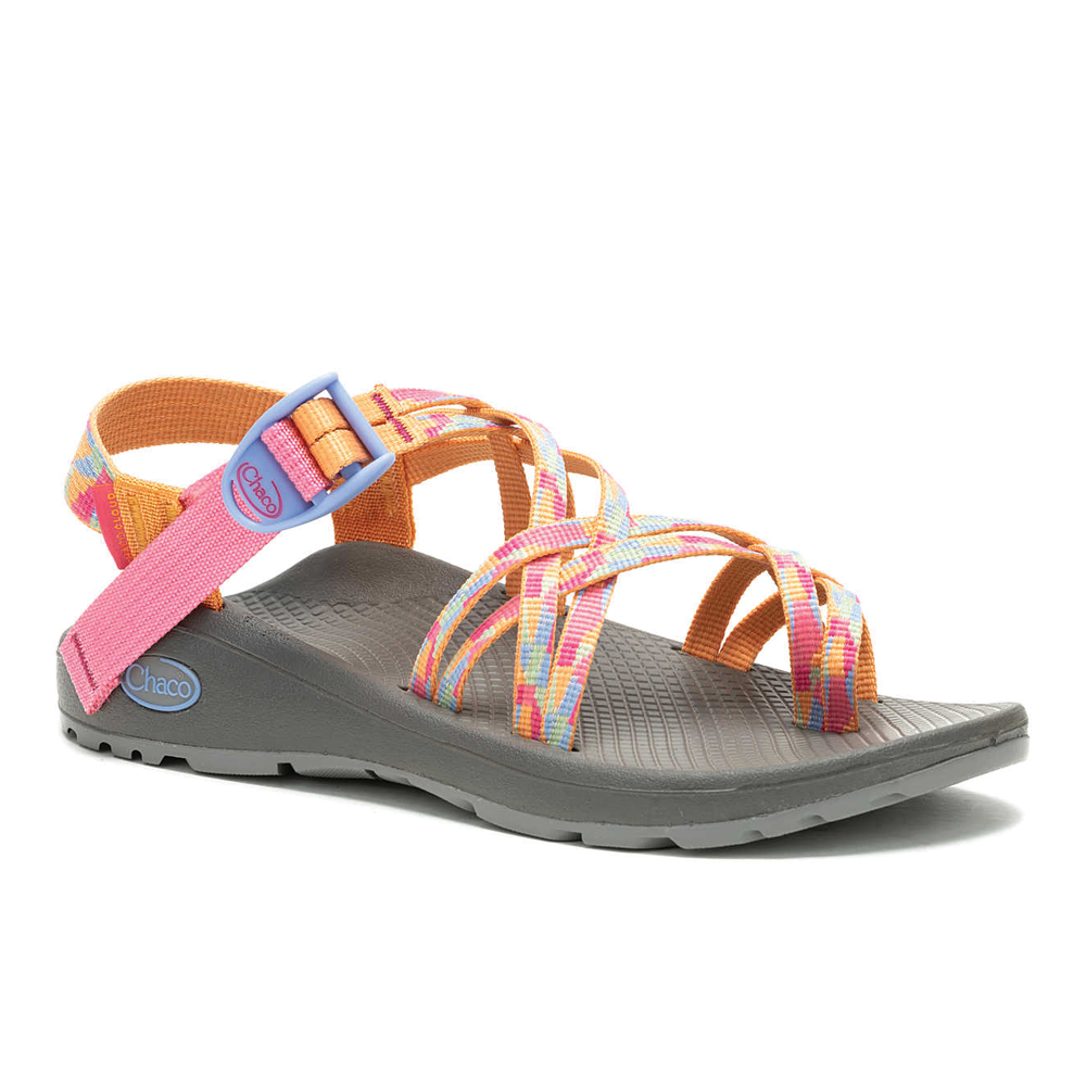 Women s Chaco ZX 2 Cloud Dual Strap Cushioned Sandal Color Candy Sorbet