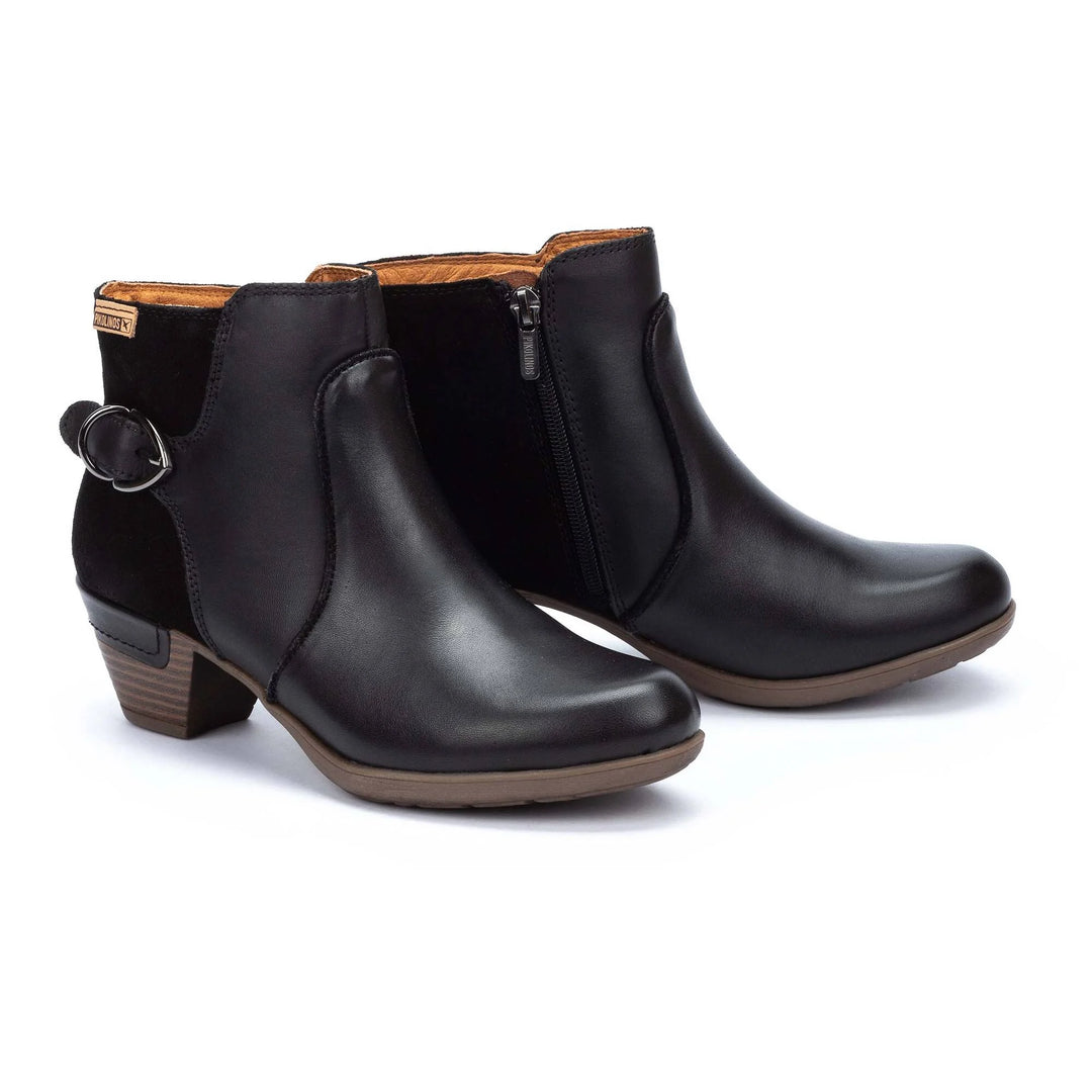 Women's Pikolinos Rotterdam Ankle Boots with Decorative Buckle 3