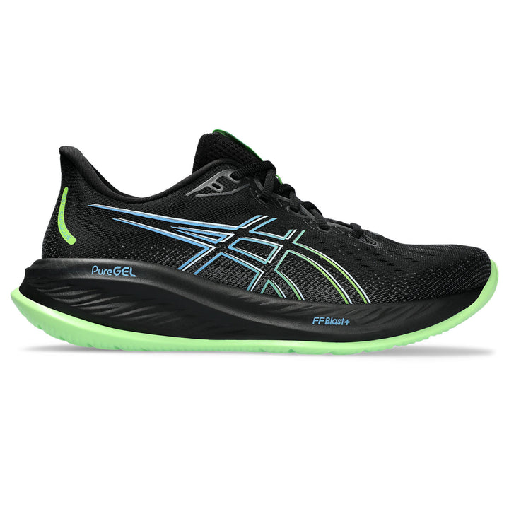 Men's Asics Gel-Cumulus 26 Color: Black/Electric Lime 2