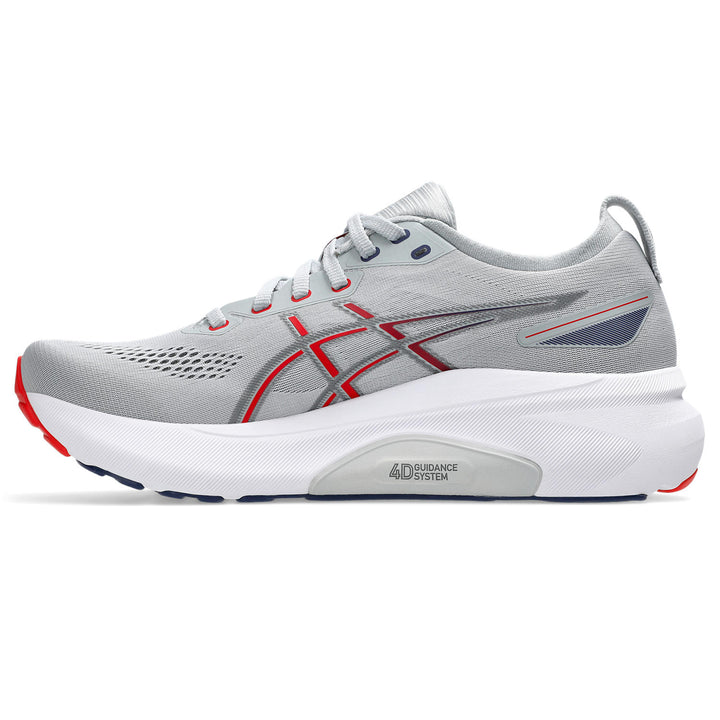 Men's Asics Gel-Kayano 31 Color: Piedmont Grey/Fiery Red 8