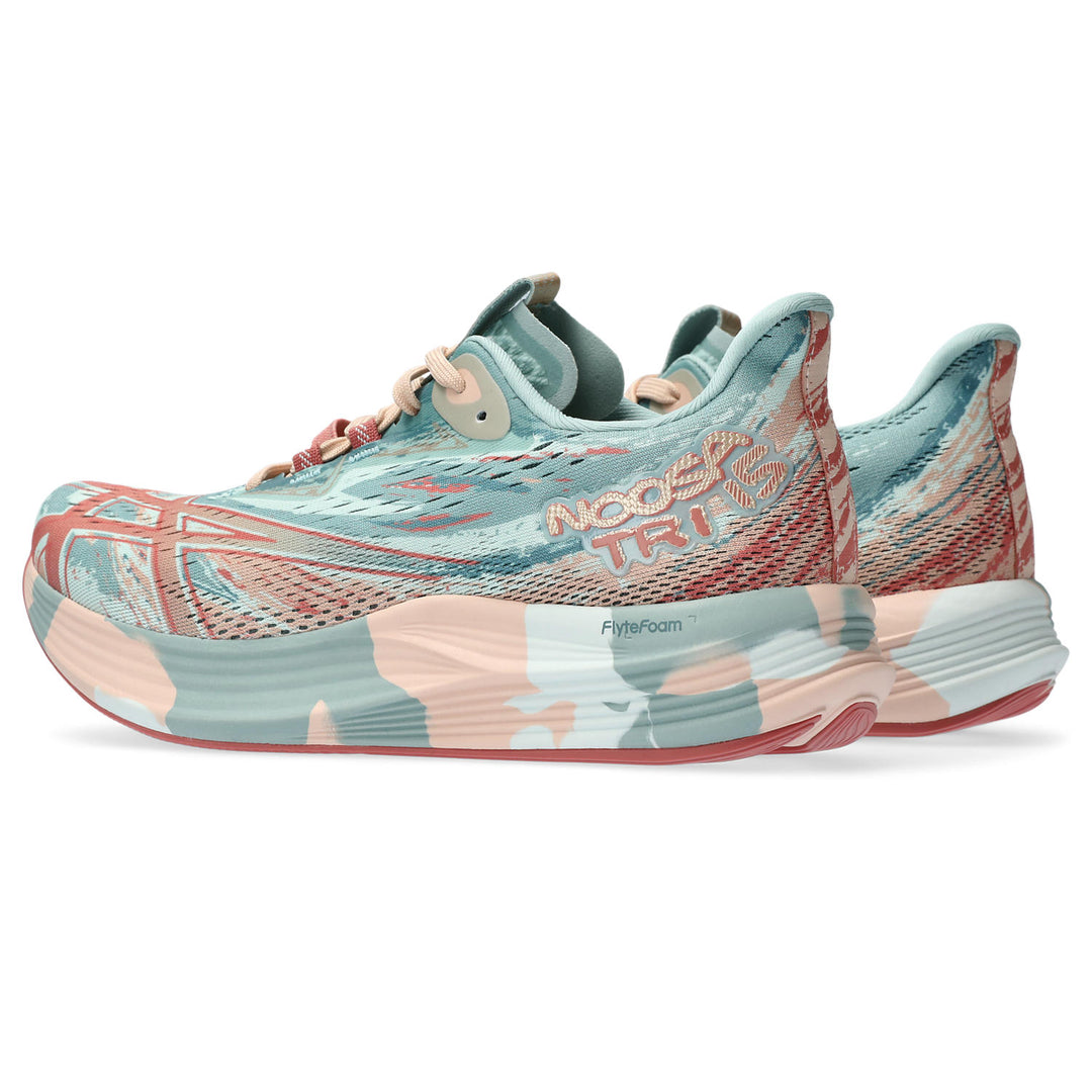 Women's Asics Noosa Tri 15 Color: Pure Aqua/Pale Apricot