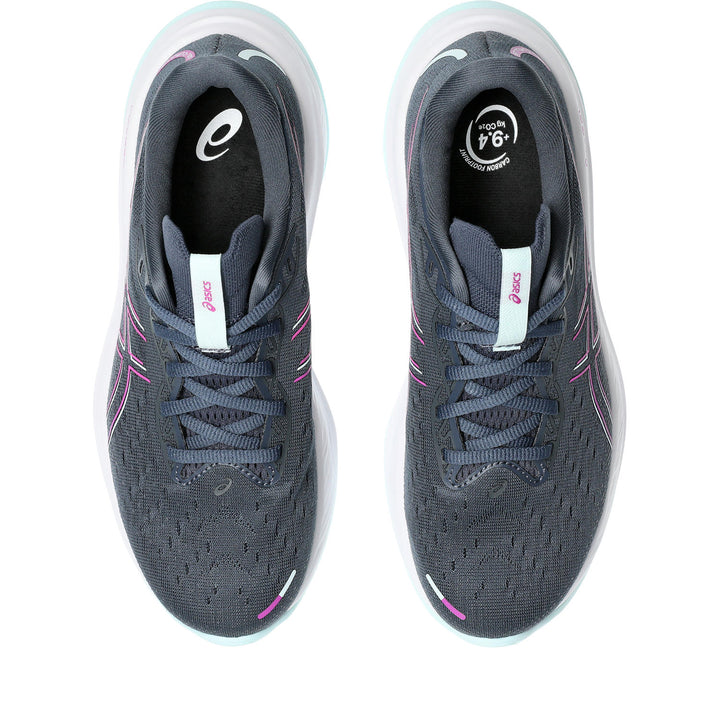 Women's Asics Gel-Cumulus 26 Color: Tarmac/Bold Magenta 6