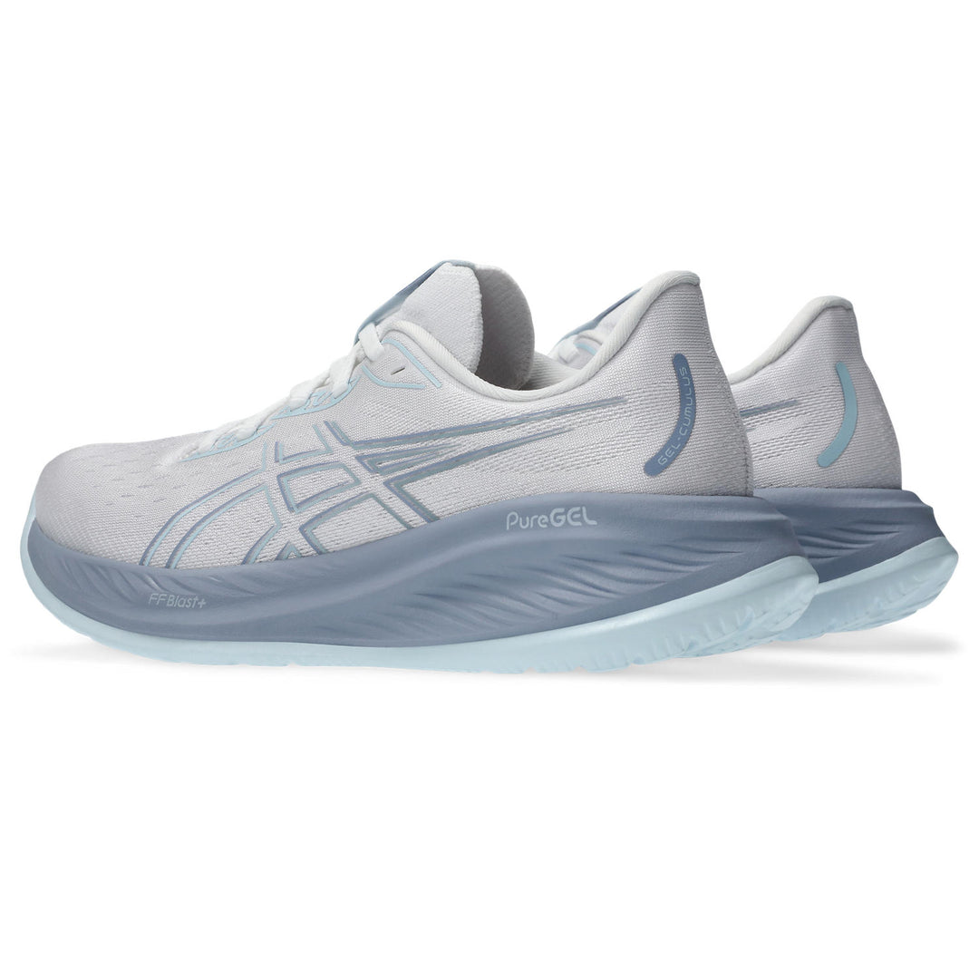 Women's Asics Gel-Cumulus 26 Color: White/Cool Grey 5