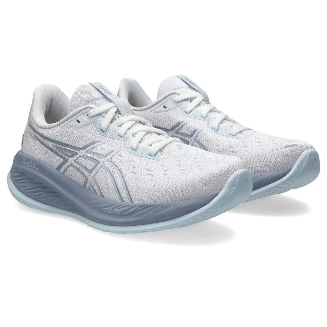 Women's Asics Gel-Cumulus 26 Color: White/Cool Grey 1