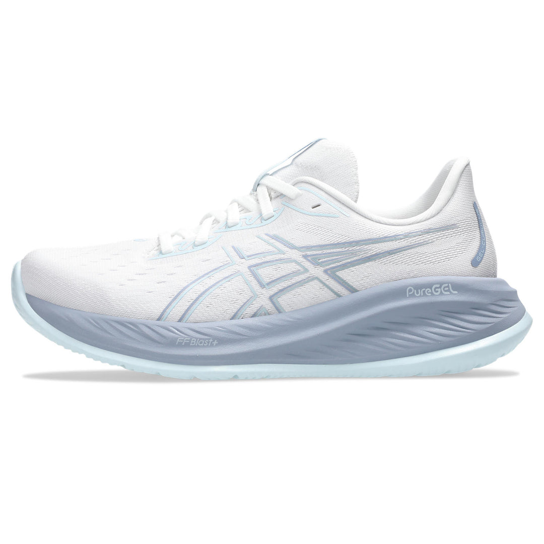 Women's Asics Gel-Cumulus 26 Color: White/Cool Grey 7