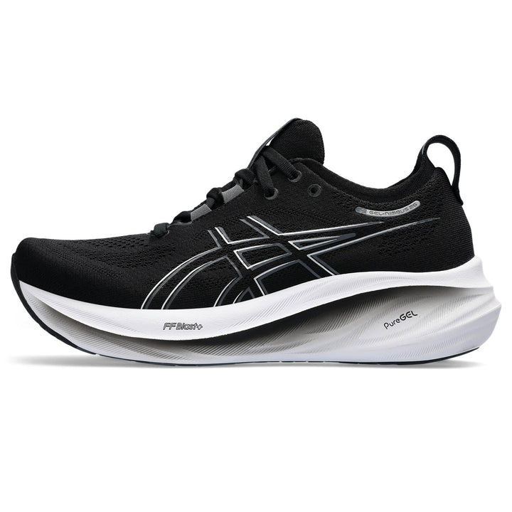 Women's Asics Gel-Nimbus 26 Color: Black/Graphite Grey 7