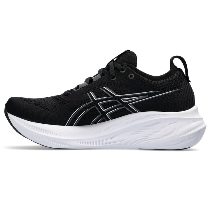 Women's Asics Gel-Nimbus 26 Color: Black/Graphite Grey 8