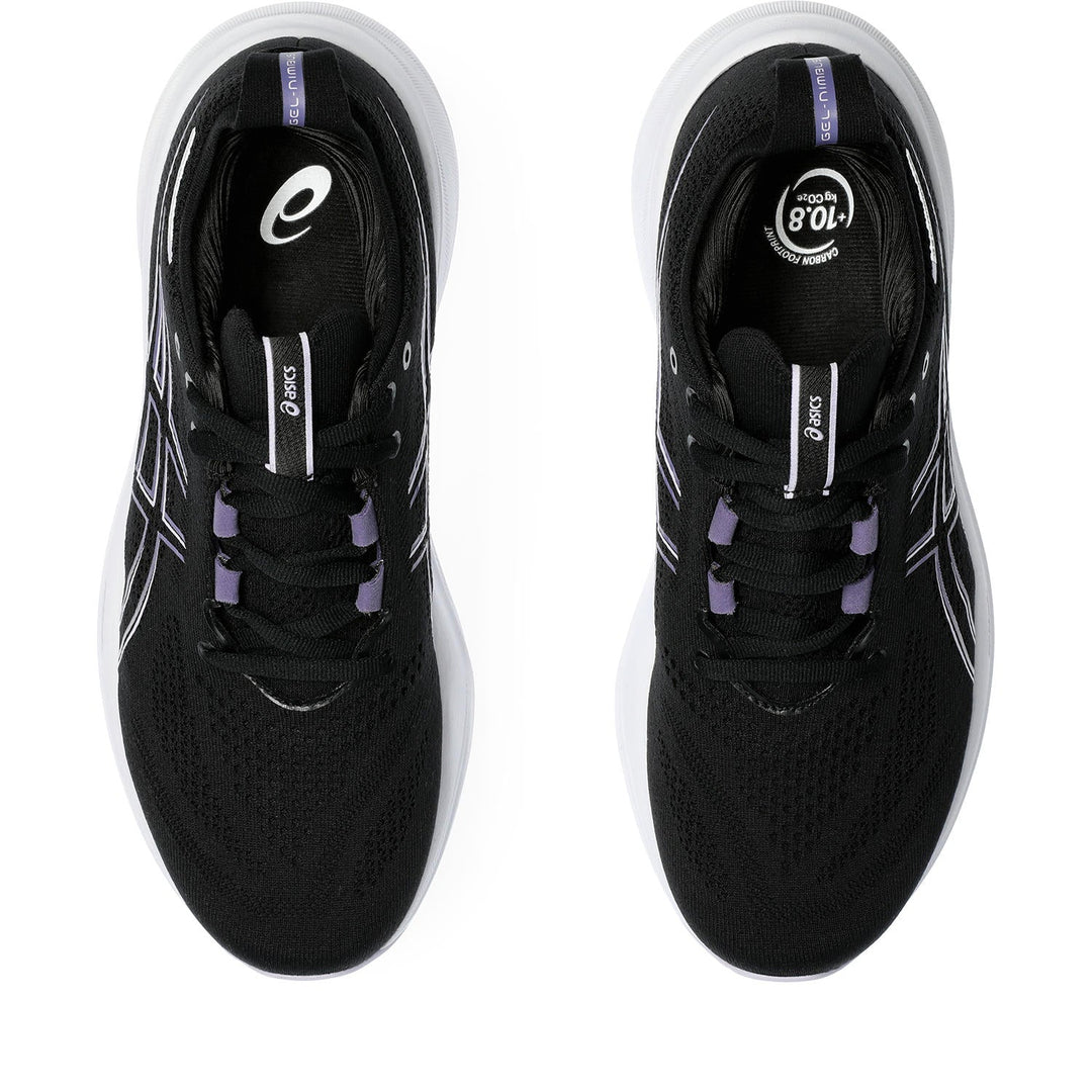 Women's Asics Gel-Nimbus 26 Color: Black/Dusty Purple 6