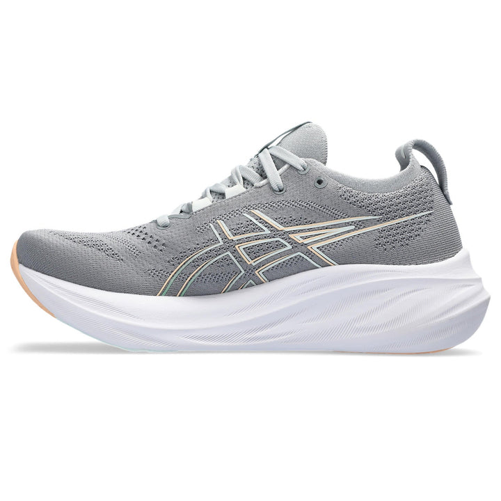 Women's Asics Gel-Nimbus 26 Color: Sheet Rock / Pale Mint  8