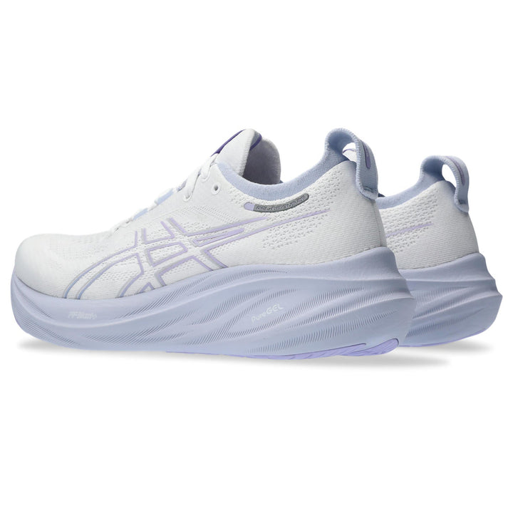 Women's Asics Gel-Nimbus 26 Color: White/Fresh Air 5