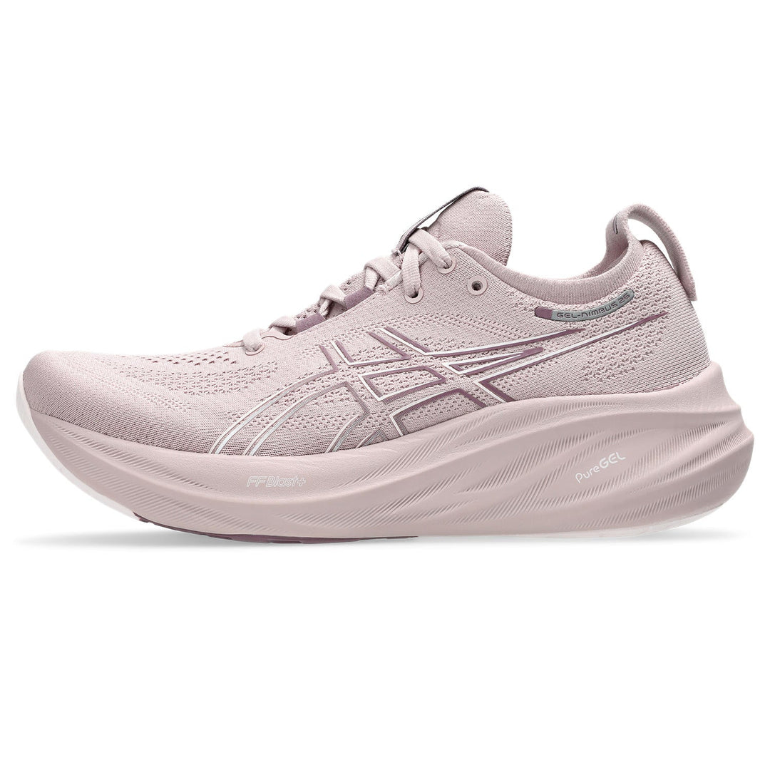 Women's Asics Gel-Nimbus 26 Color: Watershed Rose/White 7