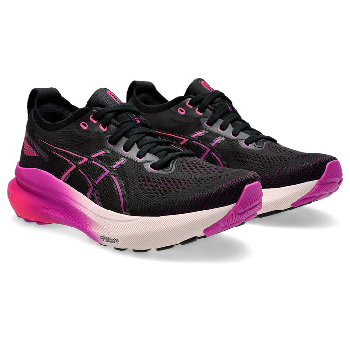 Women's Asics Gel-Kayano 31 Color: Black/Bold Magenta 1