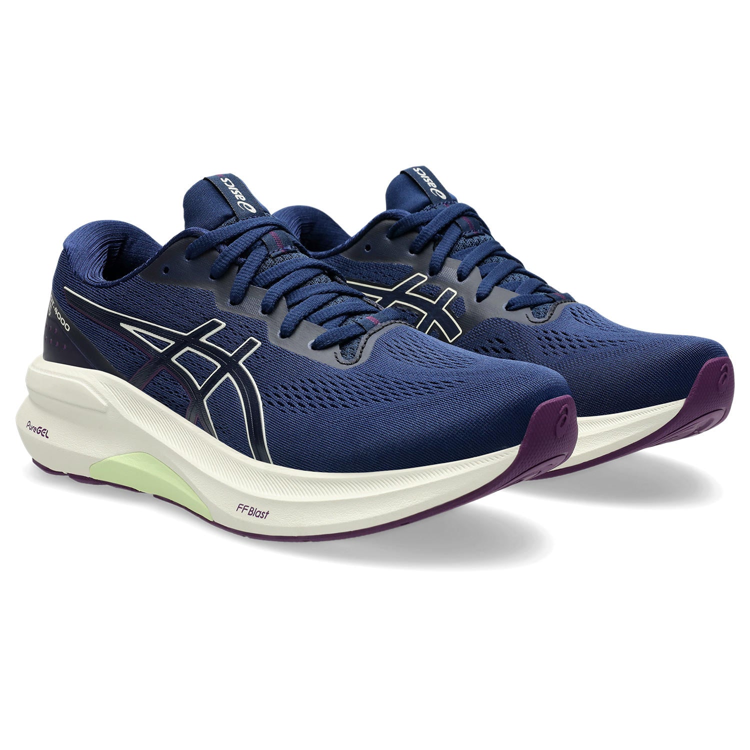 ASICS GT 4000 4 Wide 7.5 Blue Expanse Birch Women s