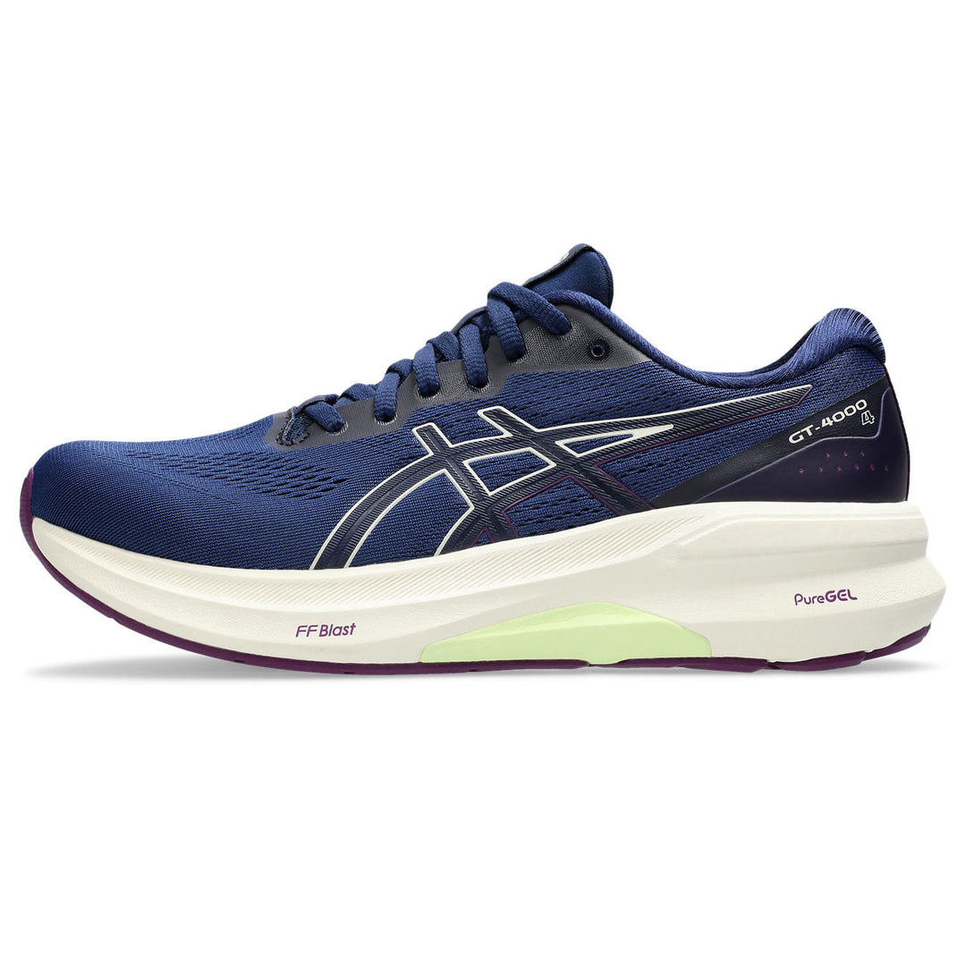 Women's Asics GT-4000 4 Color: Blue Expanse/Birch (WIDE WIDTH) 6