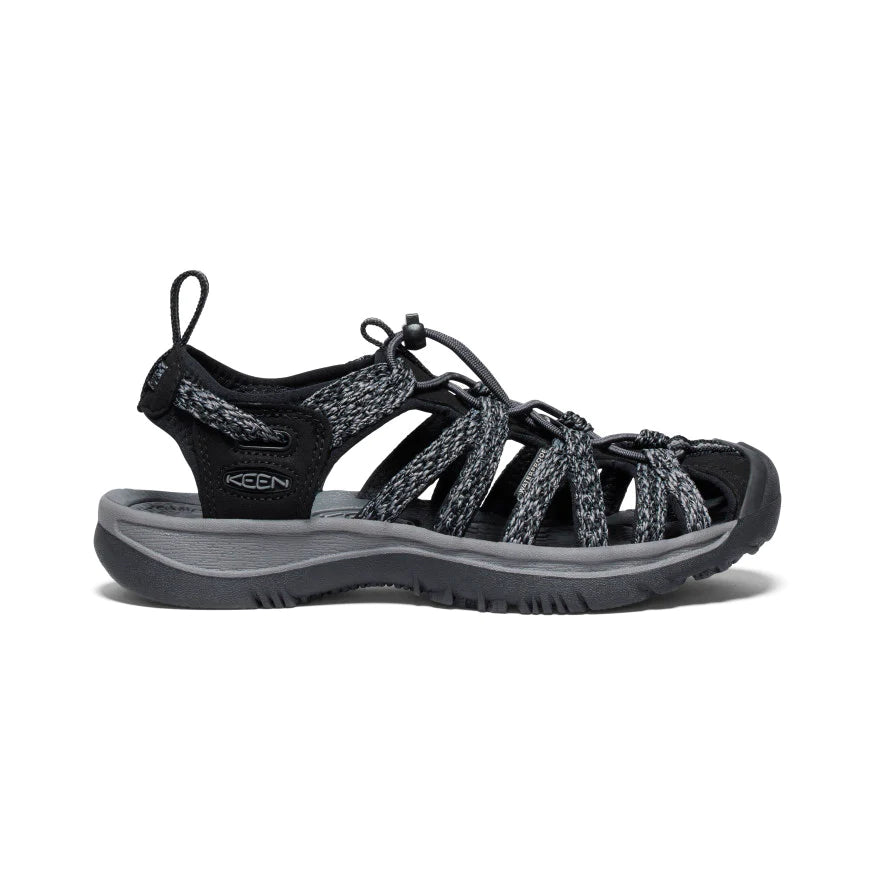 Women's Keen Whisper Color: Black/Steel Grey 2