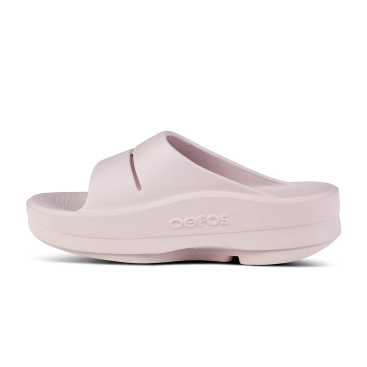 Women's Oofos OOmega Ooahh Sandal Color: Stardust  6