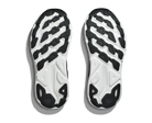 Women's Hoka Clifton 9 Color: Black/ White 