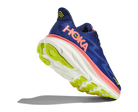 Women's Hoka Clifton 9 Color: Evening Sky / Coral 5