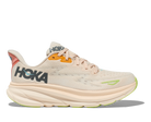 Women's Hoka Clifton 9 Color: Vanilla / Astral (WIDE WIDTH) 4