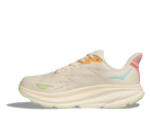 Women's Hoka Clifton 9 Color: Vanilla / Astral (WIDE WIDTH) 9