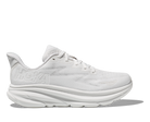 Women's Hoka Clifton 9 Color: White / White (WIDE WIDTH) 3