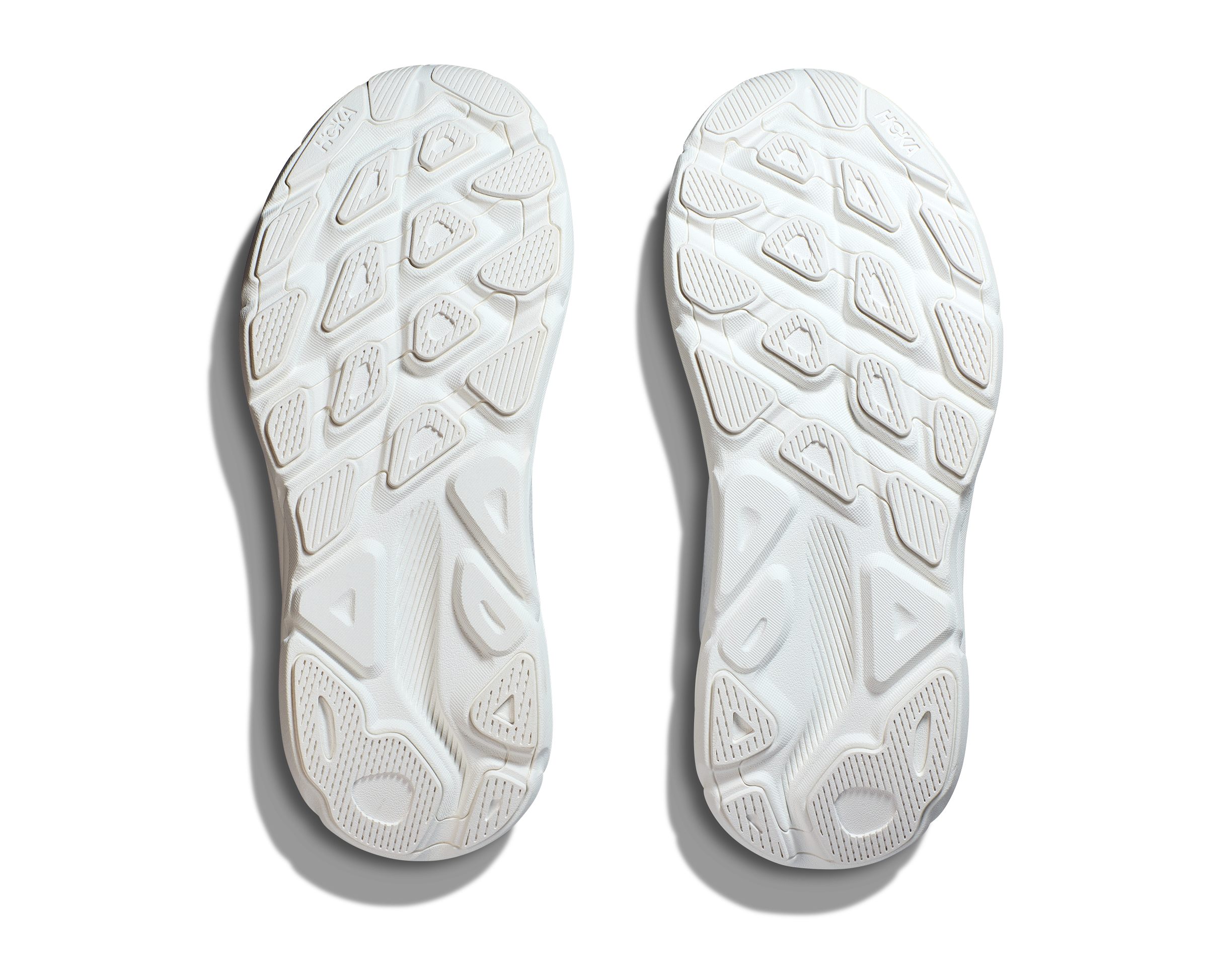 Women's Hoka Clifton 9 Color: White / White (WIDE WIDTH) 7