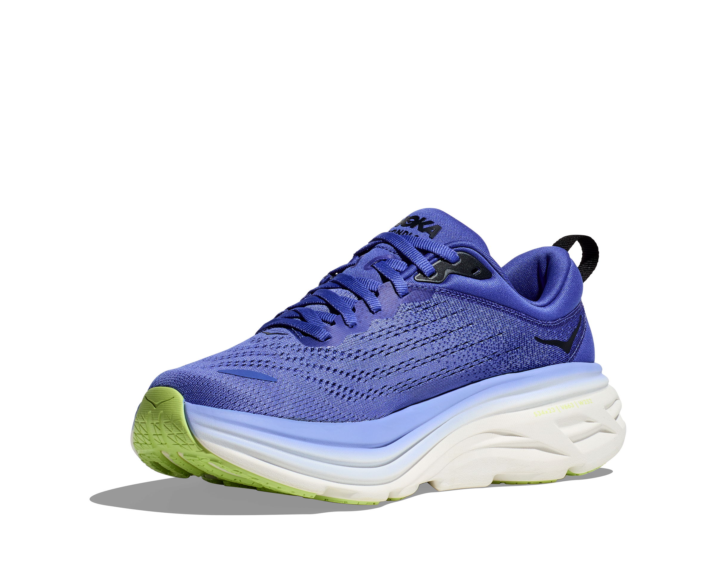 Women's Hoka Bondi 8 Color: Stellar Blue / Cosmos 2