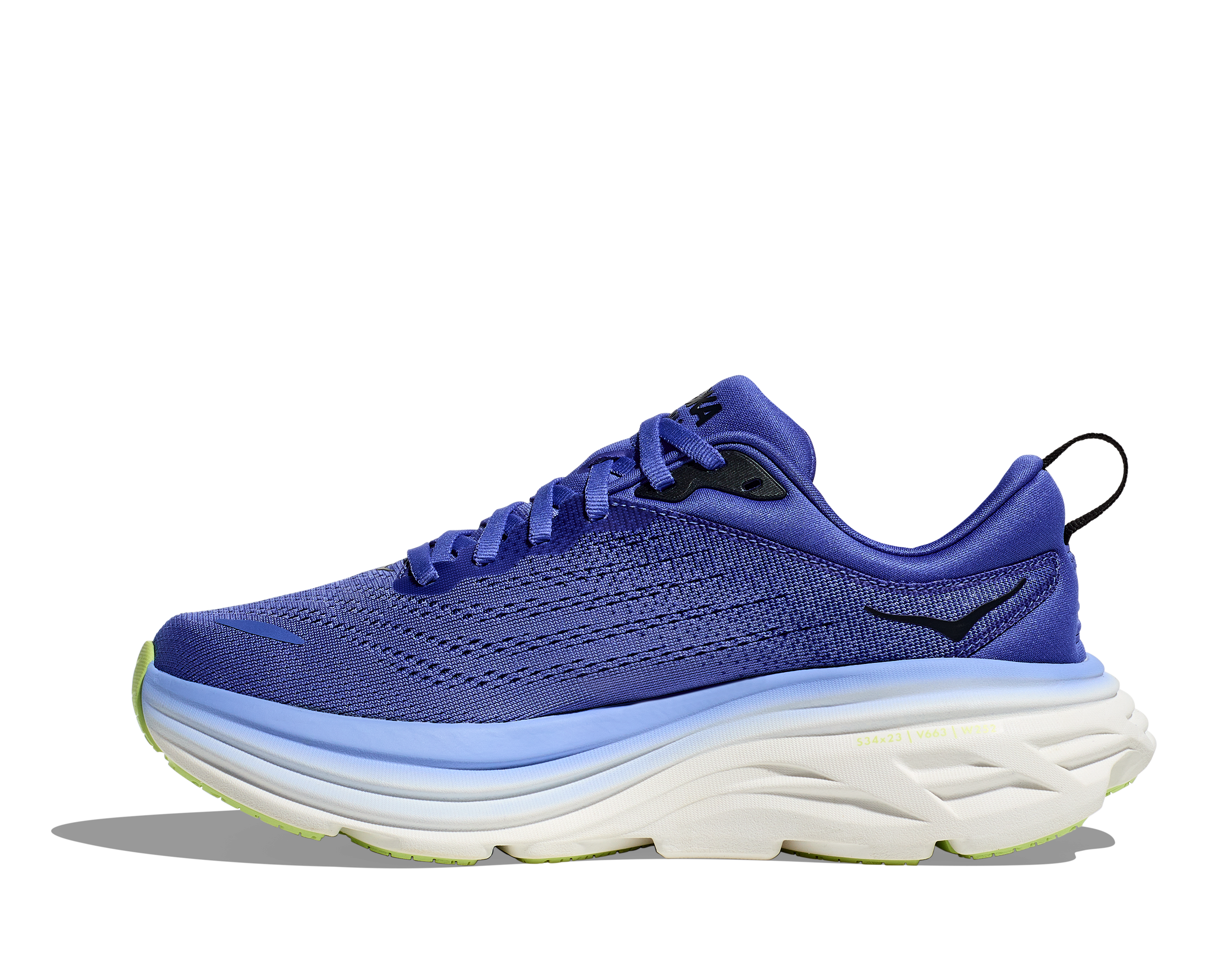 Women's Hoka Bondi 8 Color: Stellar Blue / Cosmos 8