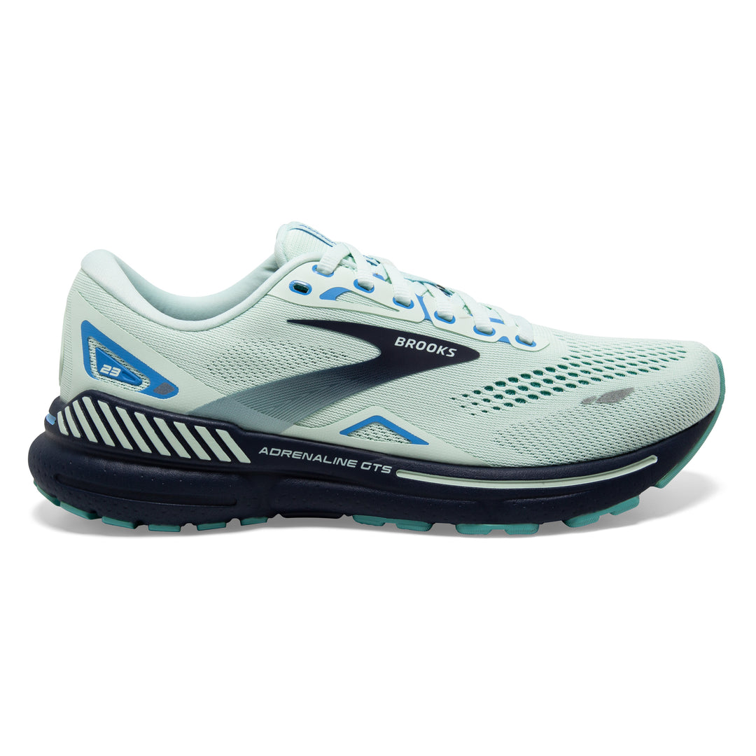 Women's Brooks Adrenaline GTS 23 Color: Blue Glass/Nile Blue/Marina