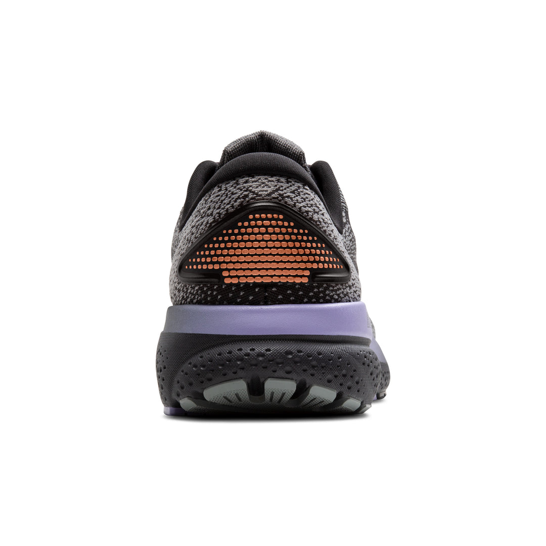 Women's Brooks Ghost 16 Color: Ebony/Lavender/Copper 3