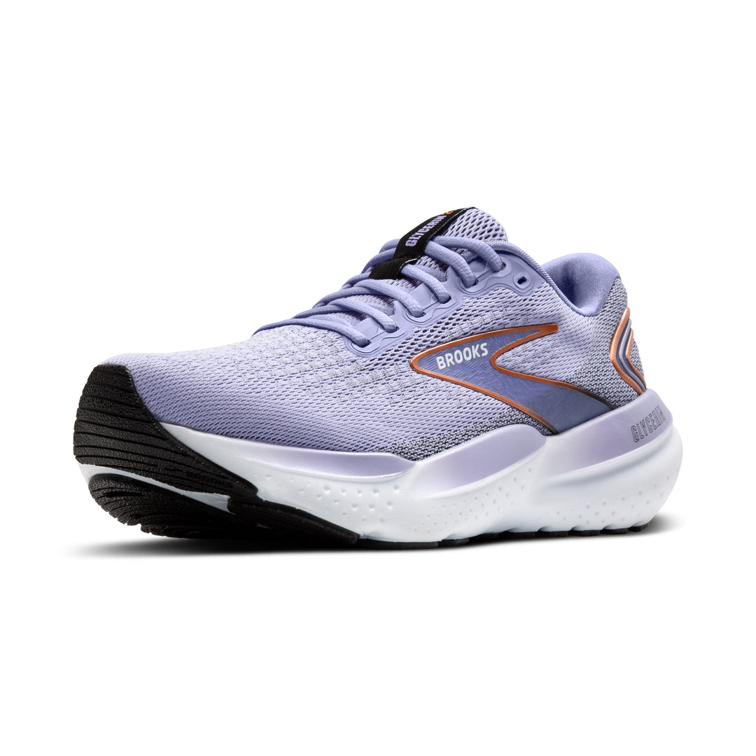 Women's Brooks Glycerin 21 Color: Lavender/Black/Copper 7