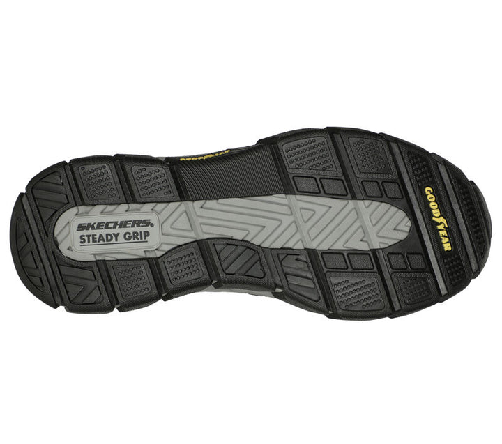 Men's Skechers Slip-Ins Respected Holmgren Color: Charcoal (MEDIUM & EXTRA WIDE WIDTH)