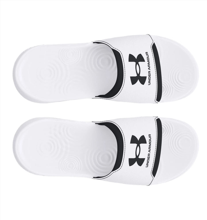 Men's Under Armour Ignite Select Slides Color: White / Black  4