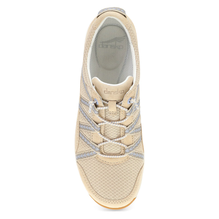 Women's Dansko Harlyn Color: Sand Suede Sneaker  4