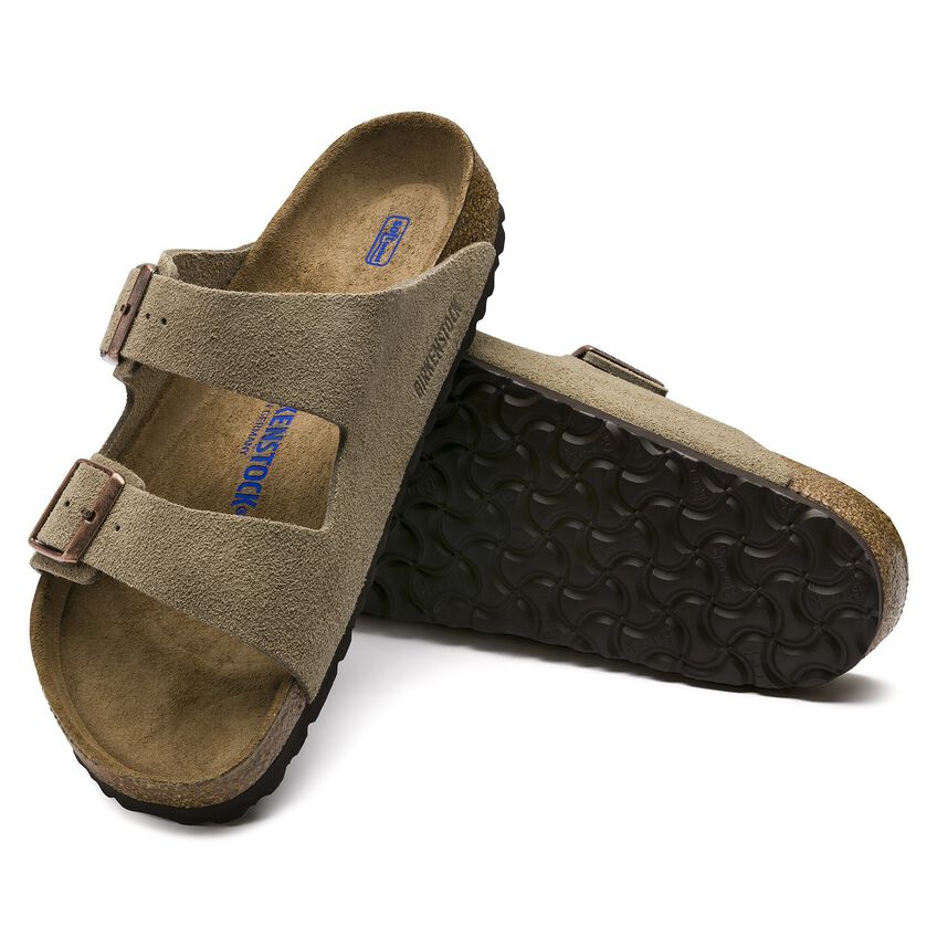 Birkenstock Arizona Soft Footbed Suede Leather (REGULAR/WIDE & MEDIUM/NARROW WIDTH) 1