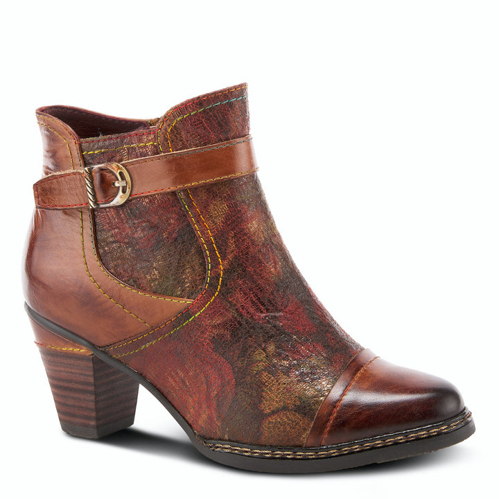 Women's Spring Step L'Artiste Captivate Booties Color: Brown Multi