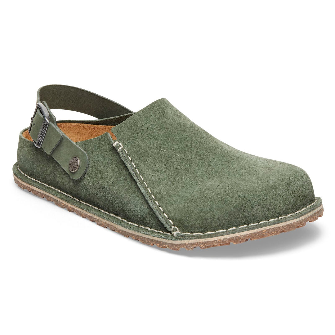 Women's Birkenstock Lutry Premium Suede Color: Thyme  1