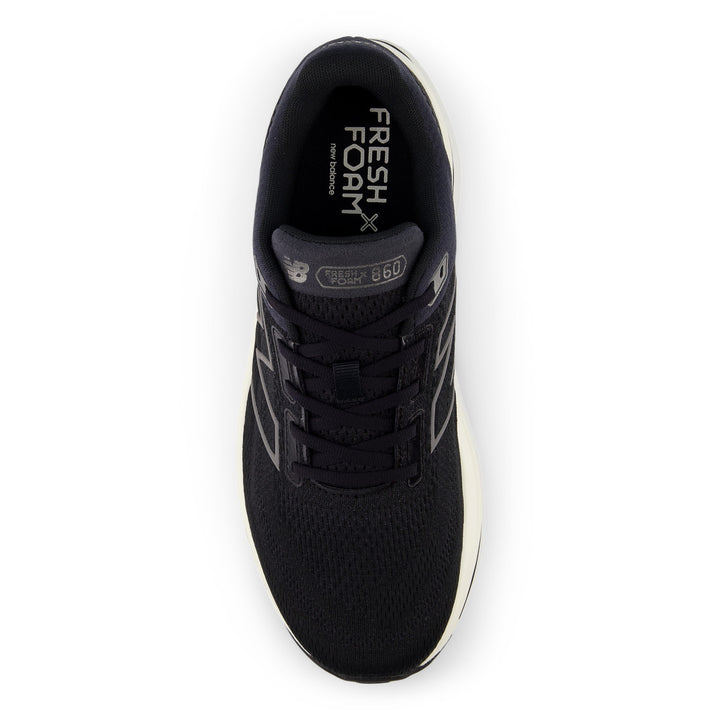 Men's New Balance Fresh Foam X 860v14 Color: Black with Phantom and Sea Salt (REGULAR, WIDE, & X-WIDE WIDTH) 3