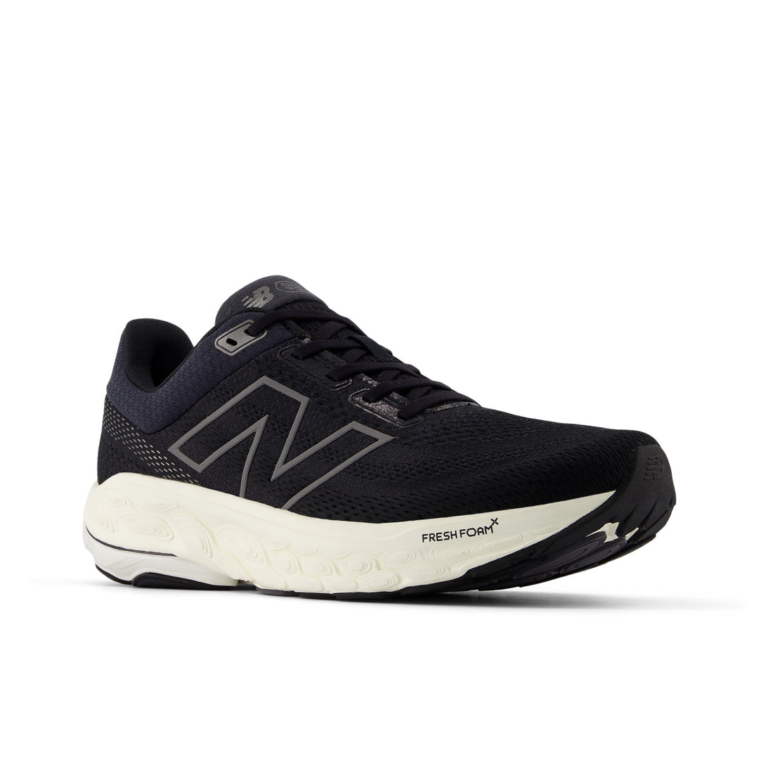 Men's New Balance Fresh Foam X 860v14 Color: Black with Phantom and Sea Salt (REGULAR, WIDE, & X-WIDE WIDTH) 4