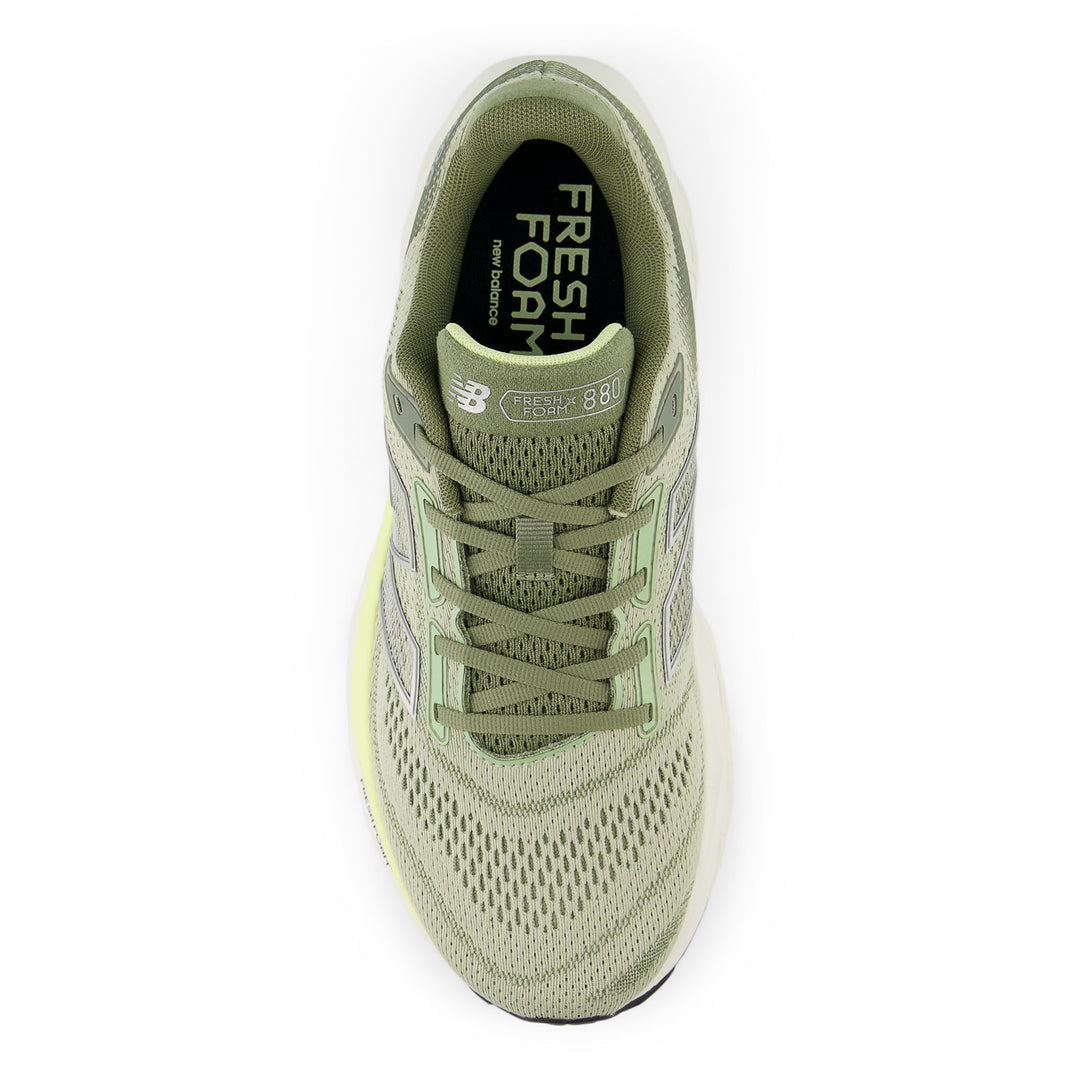 Men's New Balance Fresh Foam X 880v14 Color: Olivine with Silver Merallic