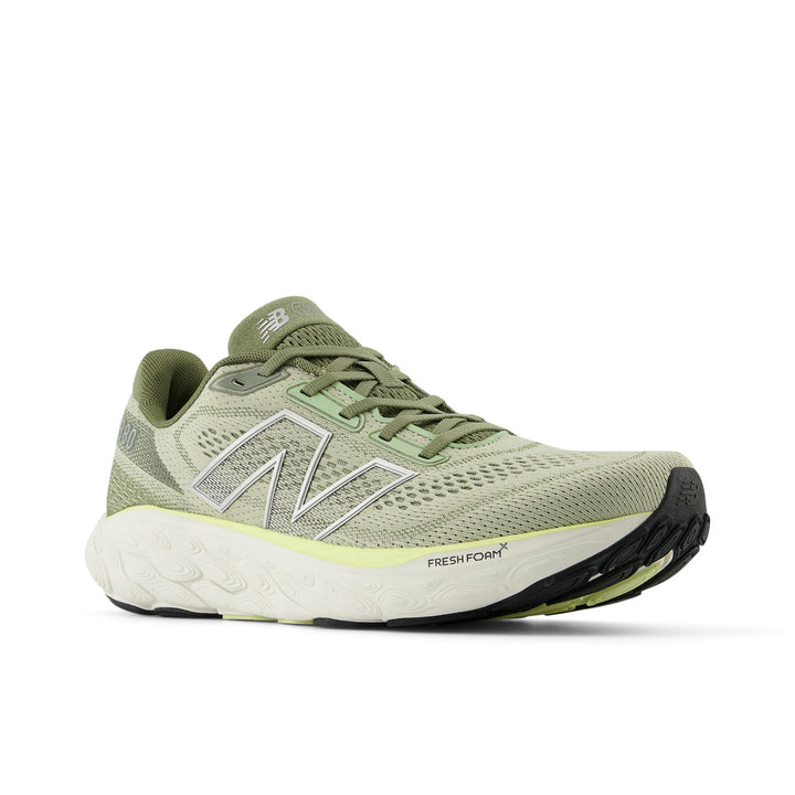 Men's New Balance Fresh Foam X 880v14 Color: Olivine with Silver Merallic