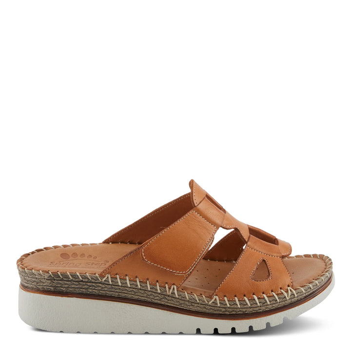 Women's Spring Step Montera Sandals Color: Camel  2