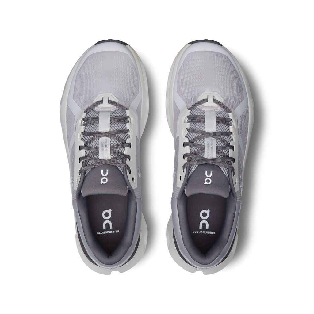 Men's On Cloudrunner 2 Color: Frost | White 3