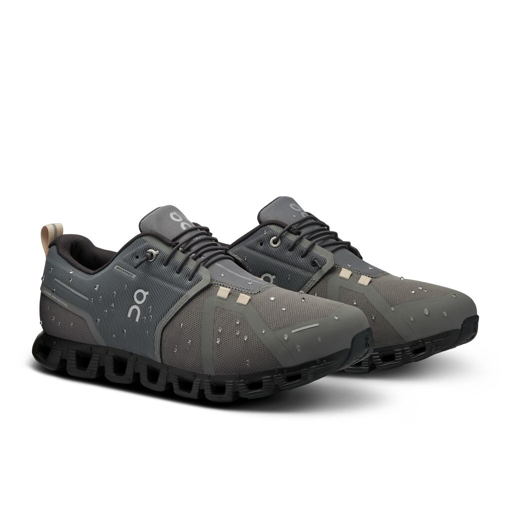 Men's On-Running Cloud 5 Waterproof Color: Asphalt | Magnet 6