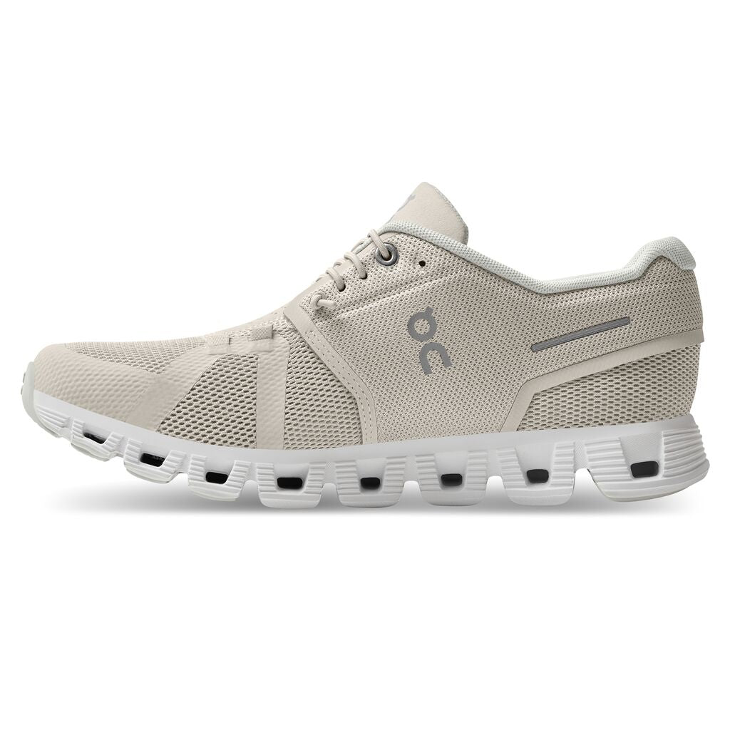 Women's On Running Cloud 5 Color:  Pearl | White