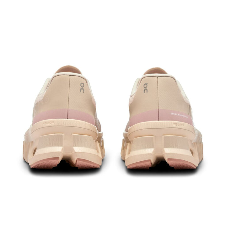 Women's On-Running Cloudmonster Color: Moon | Fawn 6