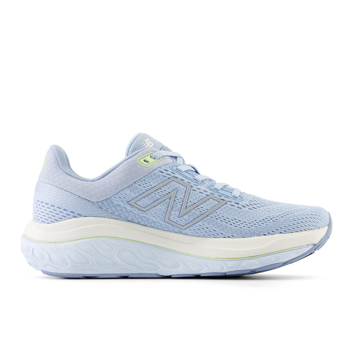 Women's New Balance Fresh Foam X 860v14 Color: Light Chrome Blue with Limelight (REGULAR, WIDE, & X-WIDE WIDTH) 7