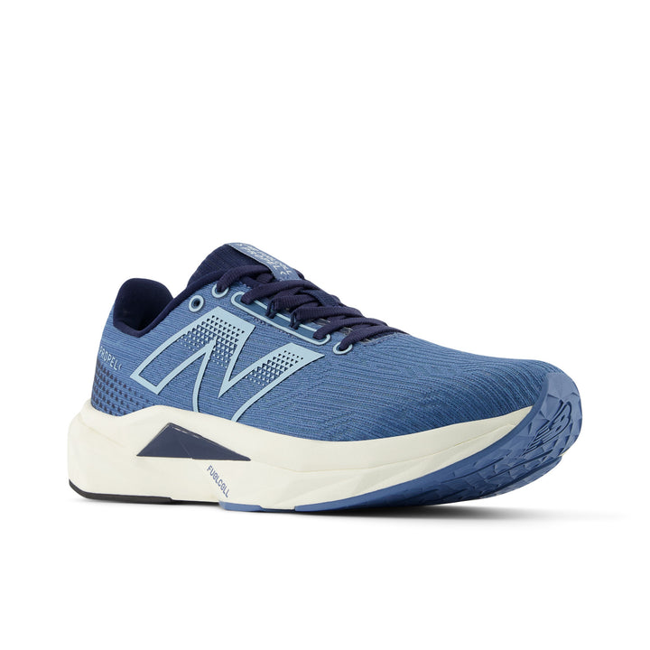 Women's New Balance FuelCell Propel v5 Color: Heron Blue/Navy 6