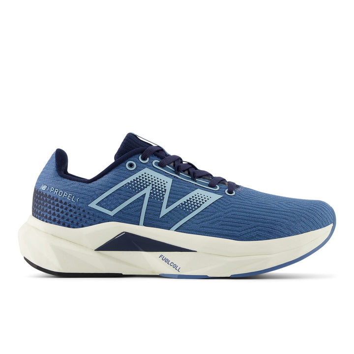 Women's New Balance FuelCell Propel v5 Color: Heron Blue/Navy 1